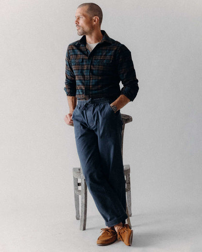 Taylor Stitch Breakwater Pant Dark Navy Ripstop
