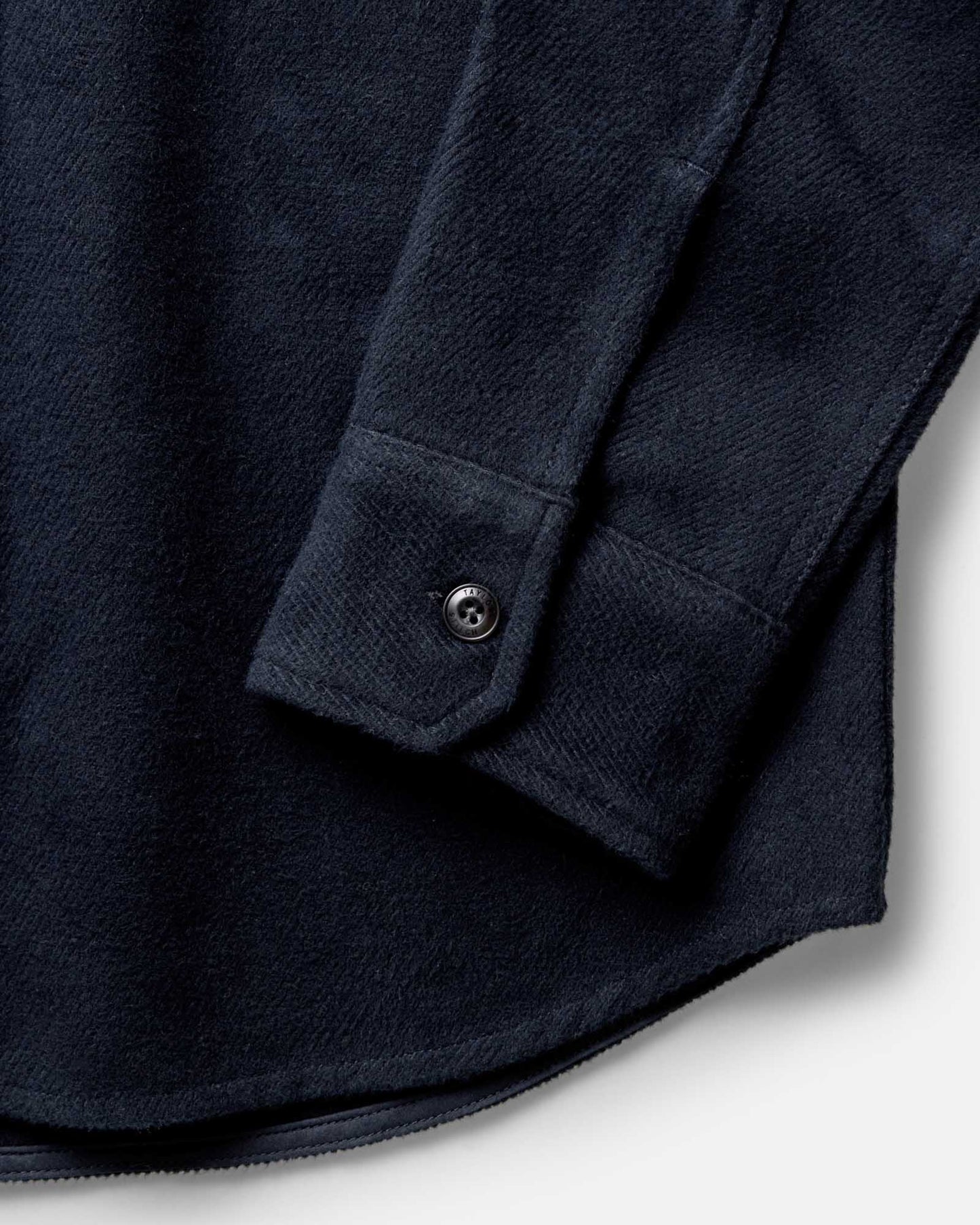 Taylor Stitch The Maritime Shirt Jacket in Dark Navy Twill