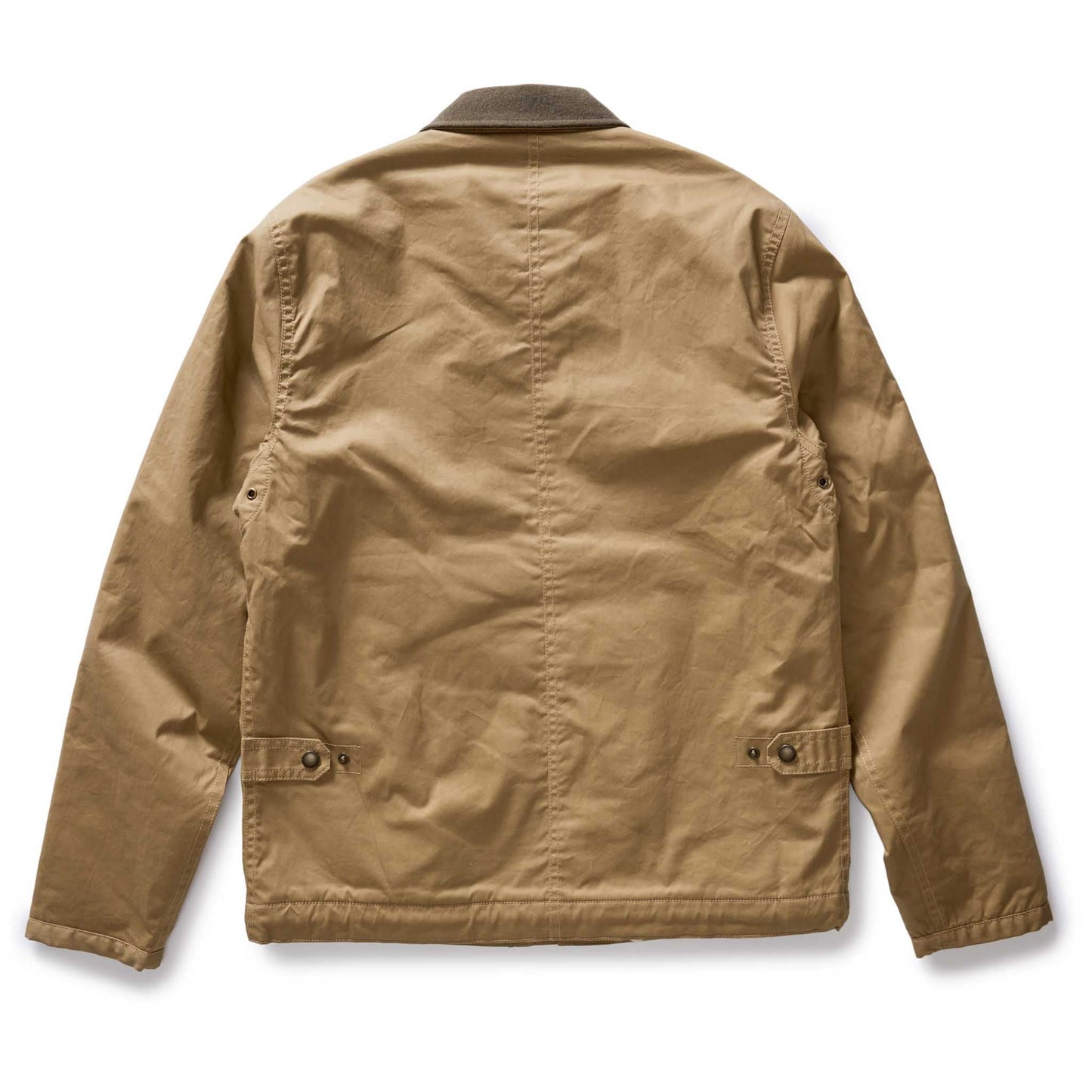 Taylor Stitch The Deck Jacket in Khaki Dry Wax