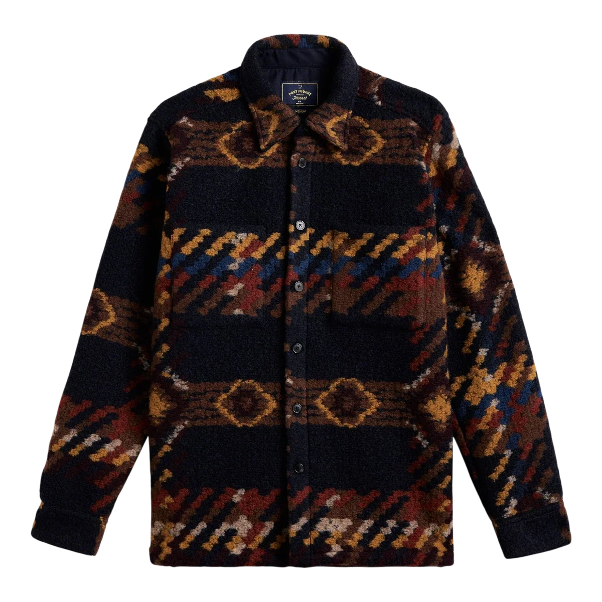 Portuguese Flannel Mia Wool Blend Overshirt