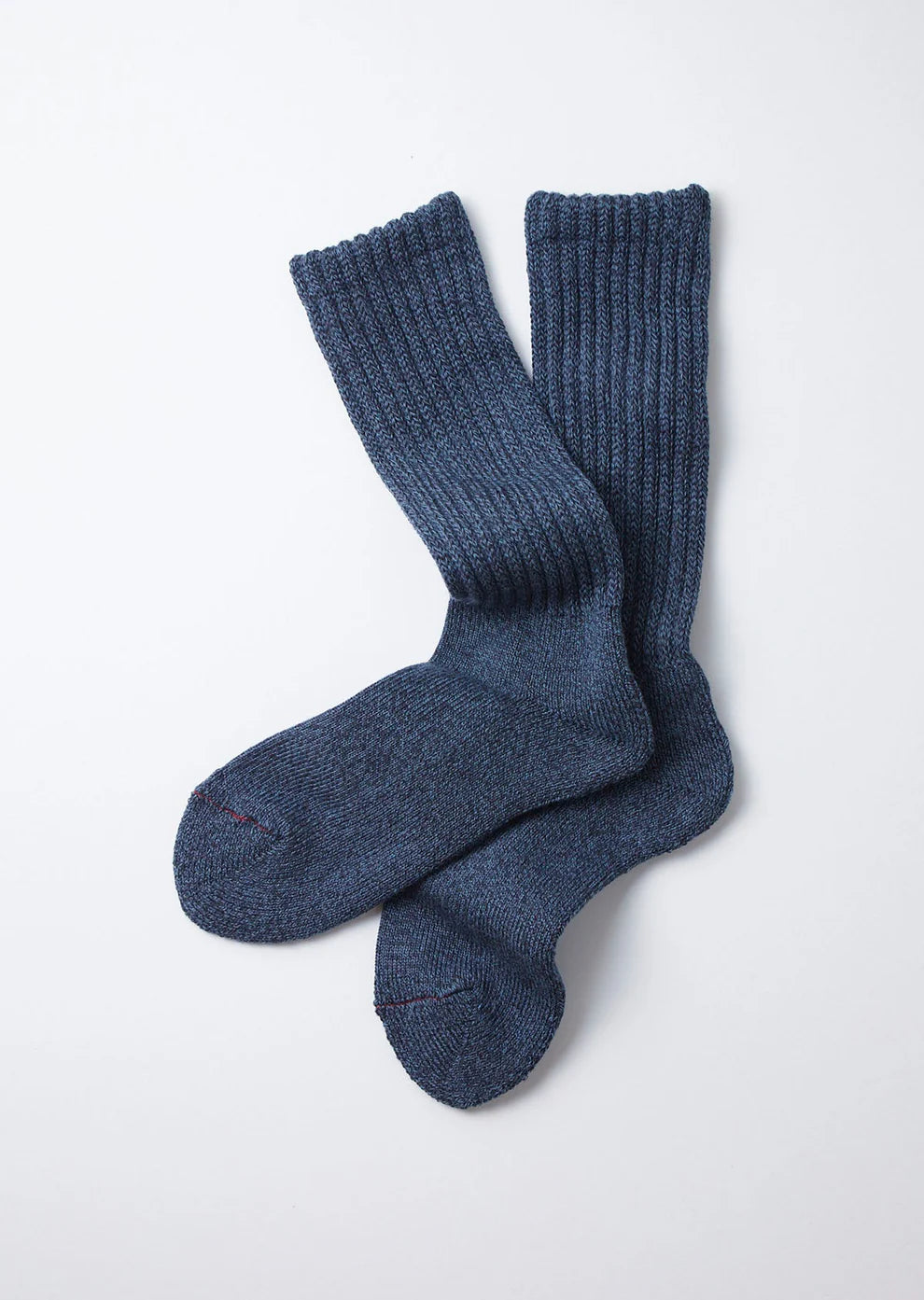 RoToTo Loose Pile Socks Mixed Navy