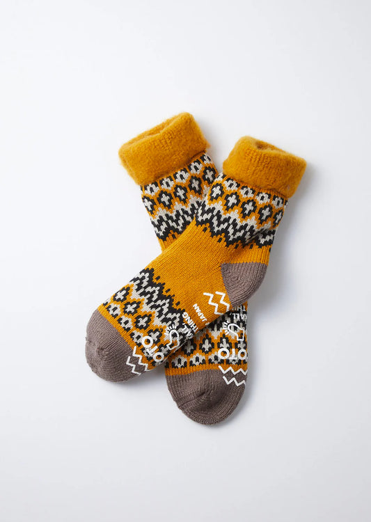 ROTOTO Comfy Room Socks Yellow