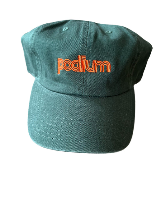 Podium Dad Cap Forrest/Orange