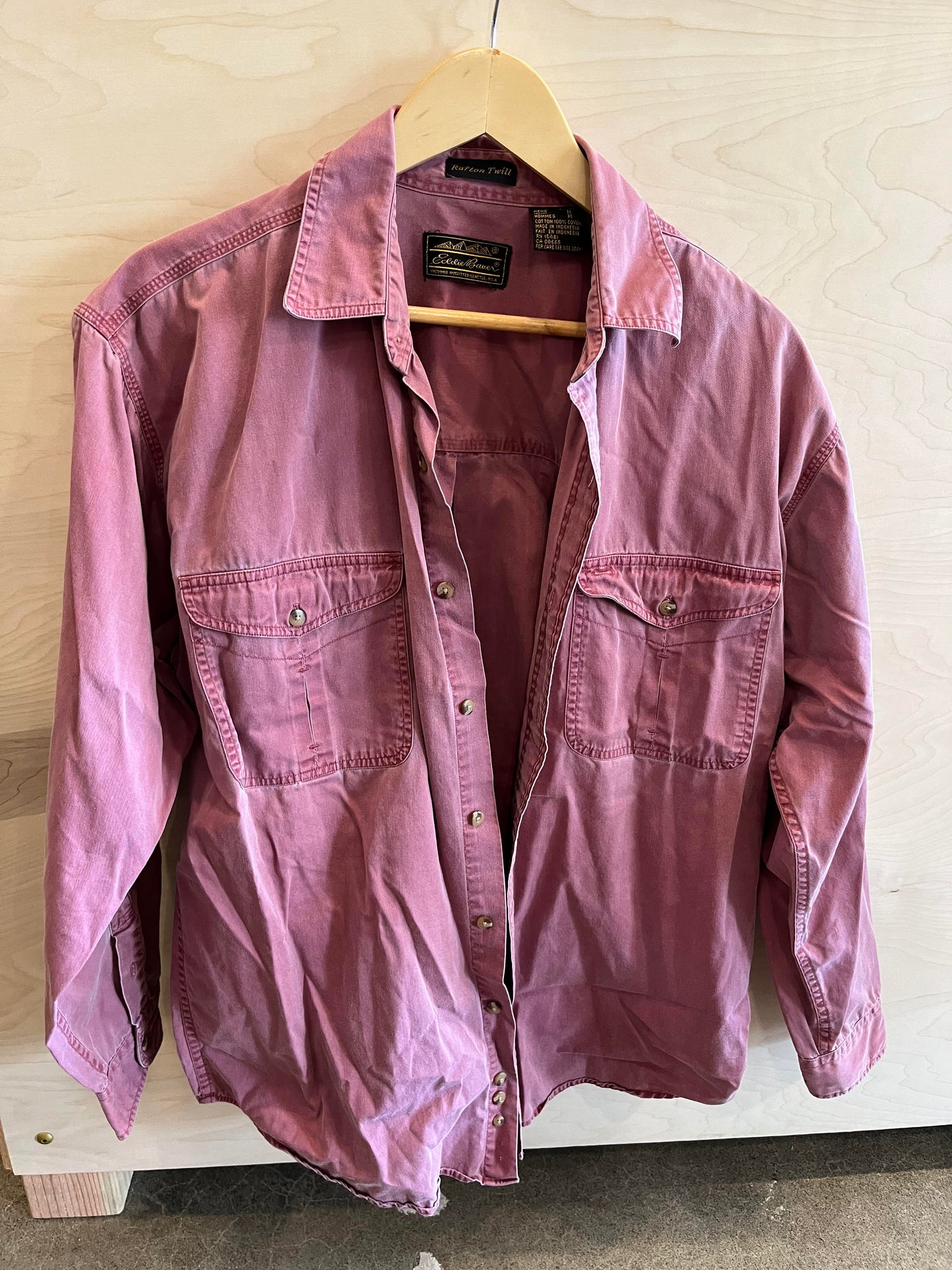 Vintage Mauve Eddie Bauer Shirt