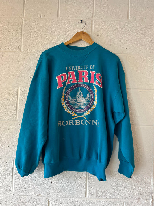 Vintage University of Paris Crew Neck