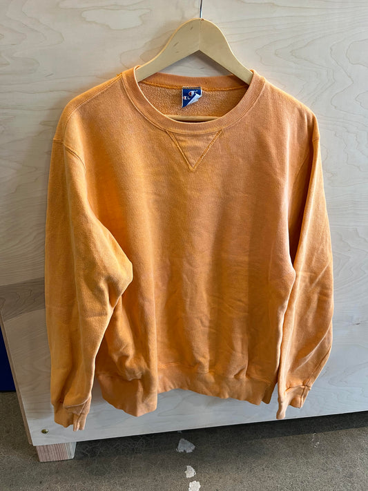 Vintage 80's Peach Champion Crewneck