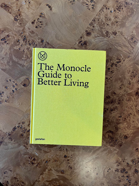 The Monocle モノクル Guide To Better Living The Monocle Guide to Better Living Book - Podium
